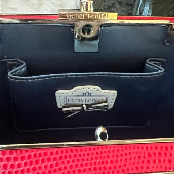 HENRI BENDEL Party Starter Box Clutch - Red